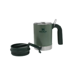 Stanley Classic Vacuum Steel Camp Mug 16oz Hammertone Green -Outdoor Gear Shop 10 01693 009 7