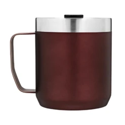 Stanley Classic Vacuum Camp Mug 12oz -Outdoor Gear Shop 10 09366 wine 3