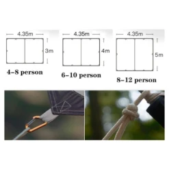 Adventurer Tanxianzhe Waterproof Awning Anti-tearing Sunshade Tarp Outdoor Camping Tan 22 Adventurer Tanxianzhe Waterproof Awning Anti-tearing Sunshade Tarp Outdoor Camping Tan -Outdoor Gear Shop 10 be75dbe4 f49c 4ec7 a1c3 d4027e0246b5
