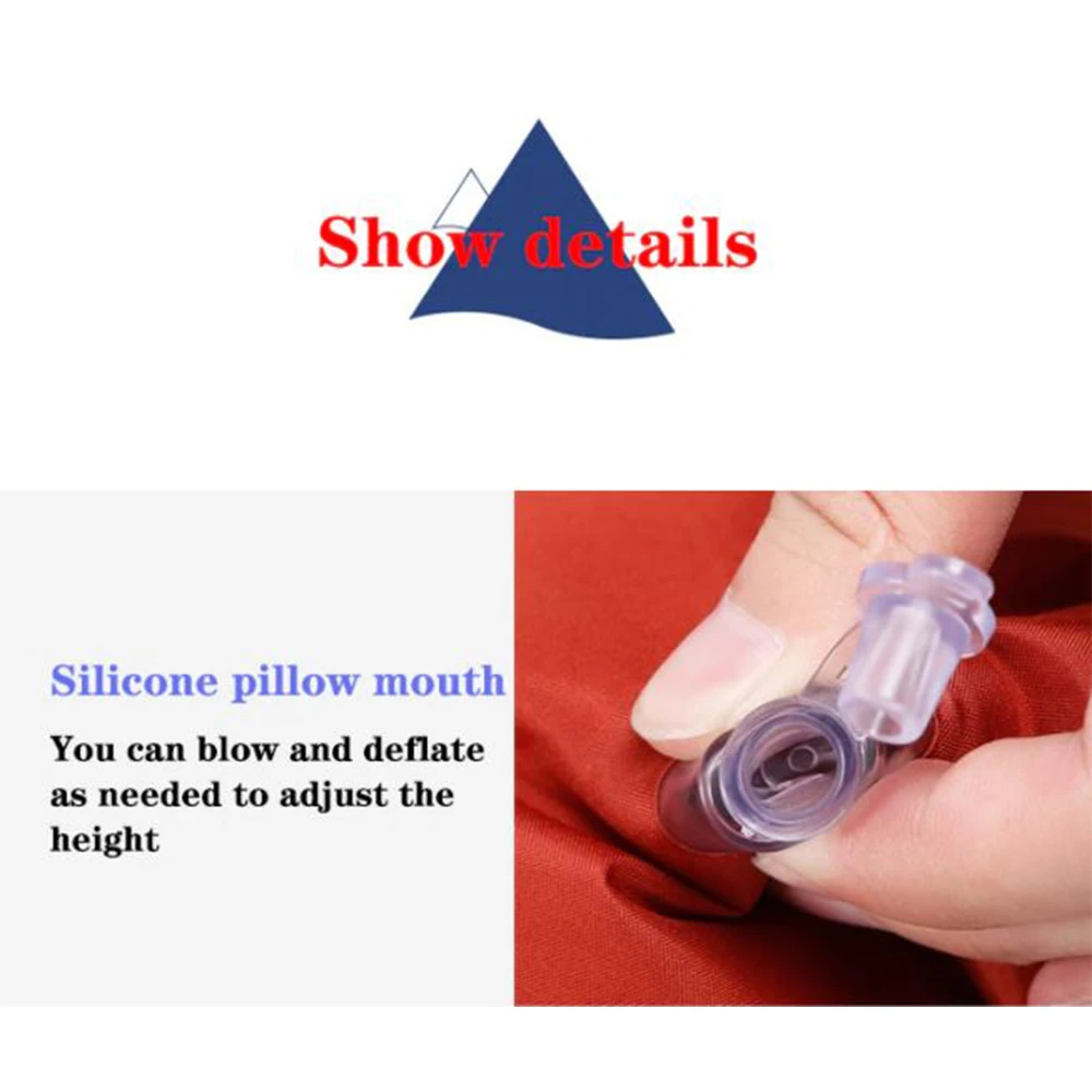 Hewolf Inflatable Mat Orange - Single/Double 9 Hewolf Inflatable Mat Orange - Single/Double - Image 7