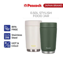 Peacock 0.50L Stylish Food Jar - Khaki 11 Peacock 0.50L Stylish Food Jar - Khaki -Outdoor Gear Shop 1 3 fae3e94a 1d11 4e93 af9d 92e2f0e75a86