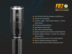 Fenix FD20 LED Flashlight -Outdoor Gear Shop 201742117524256553