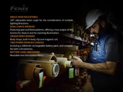 Fenix WT20R XP-G2 S2 Multi-Functional Work LED Flashlight 14 Fenix WT20R XP-G2 S2 Multi-Functional Work LED Flashlight -Outdoor Gear Shop 20196514055844002