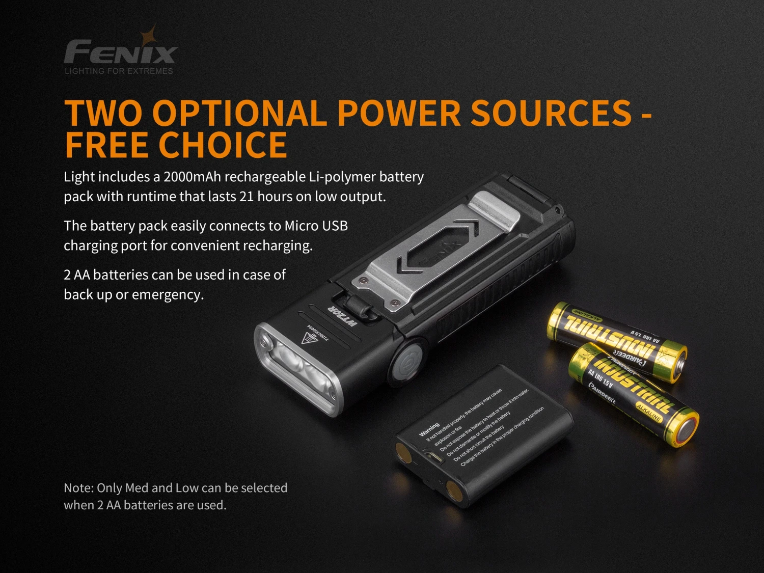 Fenix WT20R XP-G2 S2 Multi-Functional Work LED Flashlight 10 Fenix WT20R XP-G2 S2 Multi-Functional Work LED Flashlight - Image 8