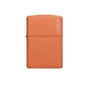 Zippo 231ZL Orange Matte With Zippo Logo - Windproof Lighter -Outdoor Gear Shop 231ZL