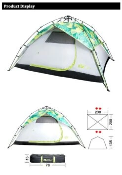 Mobi Garden Camping 3-4P Tent -Outdoor Gear Shop 5 4