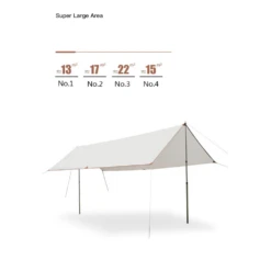 Adventurer Tanxianzhe Waterproof Awning Anti-tearing Sunshade Tarp Outdoor Camping Tan 21 Adventurer Tanxianzhe Waterproof Awning Anti-tearing Sunshade Tarp Outdoor Camping Tan -Outdoor Gear Shop 8 f8b7b46e 1041 4d8a a0f7 85e9f4d088f4