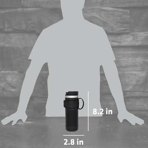 Stanley Legacy Neverleak Travel Mug 16oz - Foundry Black 7 Stanley Legacy Neverleak Travel Mug 16oz - Foundry Black - Image 5