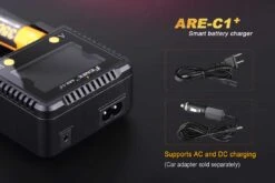 Fenix ARE-C1+ Smart Battery Charger -Outdoor Gear Shop ARE C1plus battery charger ac dc