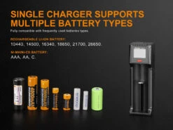 Fenix ARE-D1 Micro USB Single Channel Smart Charger -Outdoor Gear Shop ARE D1 E 03 13983.1559142238