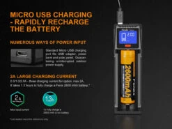 Fenix ARE-D1 Micro USB Single Channel Smart Charger -Outdoor Gear Shop ARE D1 E 04 70831.1559142238