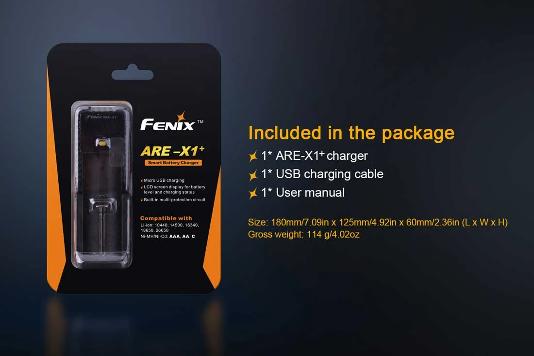 Fenix ARE-X1+ Smart USB Battery Charger 4 Fenix ARE-X1+ Smart USB Battery Charger - Image 2