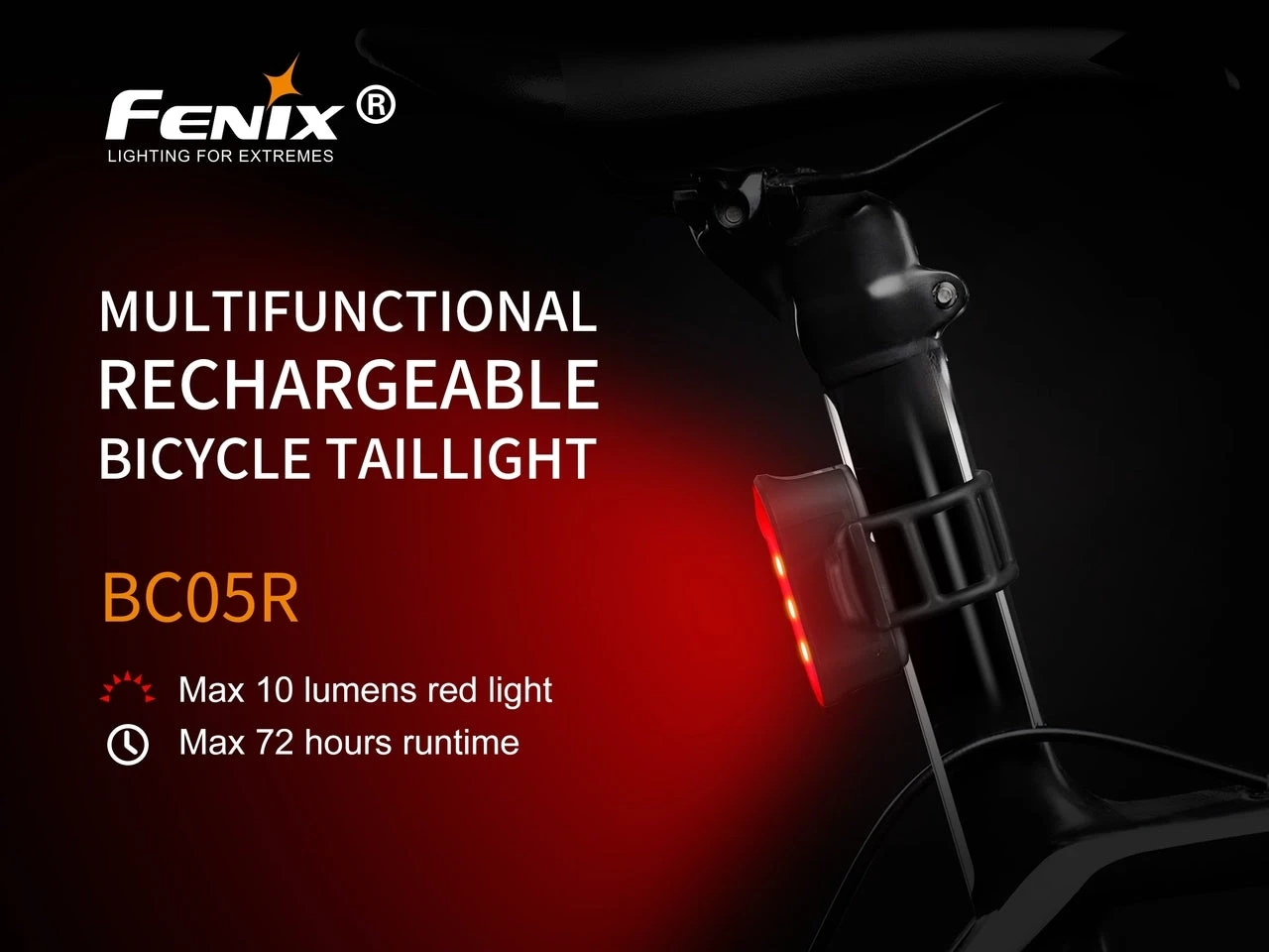 Fenix BCO5R Multifunctional Rechargable Bicycle Tail Light 15 Fenix BCO5R Multifunctional Rechargable Bicycle Tail Light - Image 13