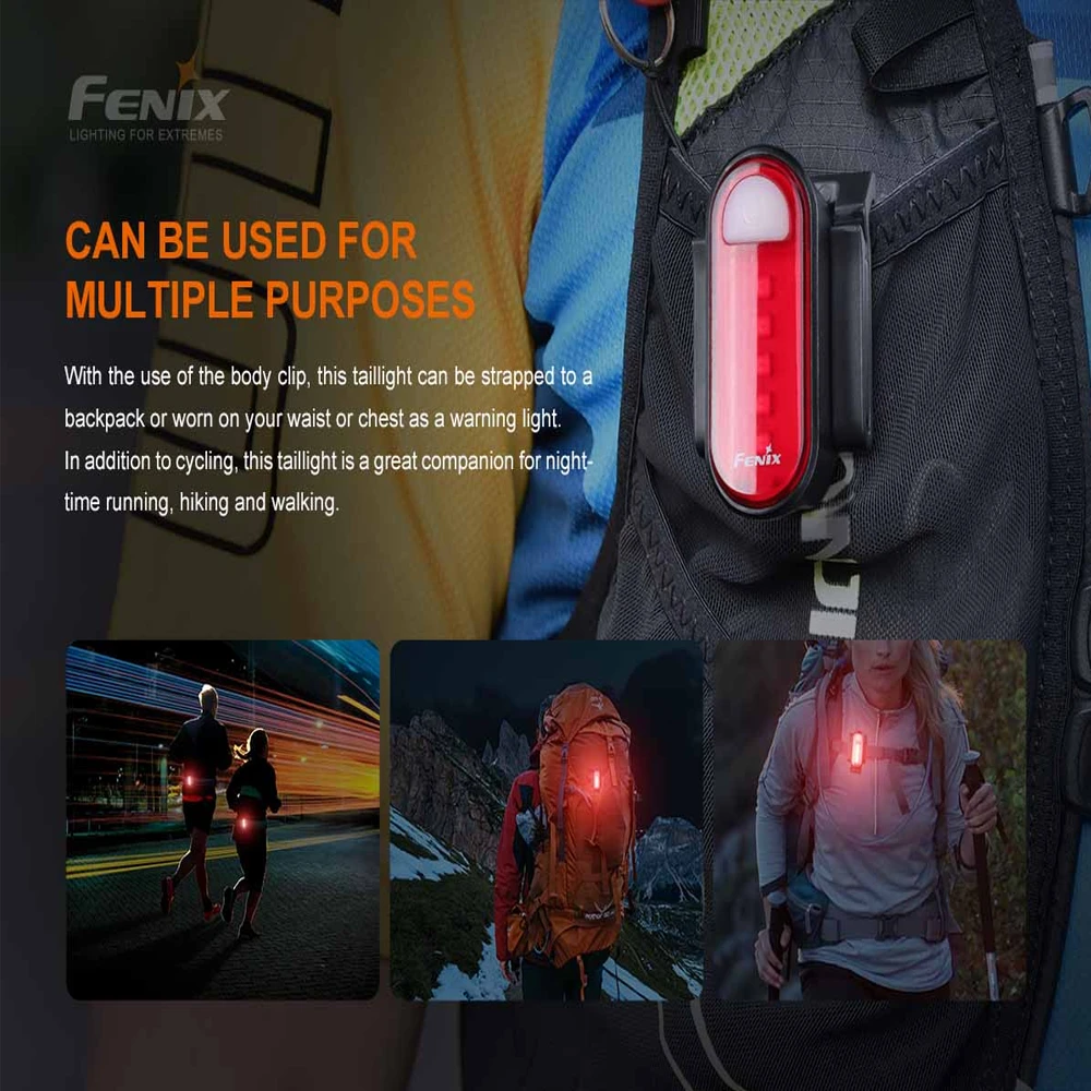 Fenix BC05R V2.0 Rechargeable Bike Tail Light 13 Fenix BC05R V2.0 Rechargeable Bike Tail Light - Image 11