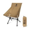 OneTigris Portable Camping Chair Large - Coyote Brown -Outdoor Gear Shop CE ZDY03 CB 02