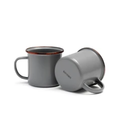 Barebones Enamel Cup - Set Of 2