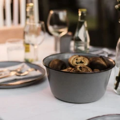 Barebones Enamel Mixing Bowl Slate - Set Of 2 11 Barebones Enamel Mixing Bowl Slate - Set Of 2 -Outdoor Gear Shop CKW 378 06