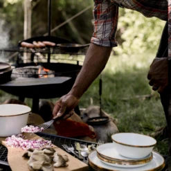 Barebones Enamel Salad Plate - Set Of 2 -Outdoor Gear Shop CKW 392 04