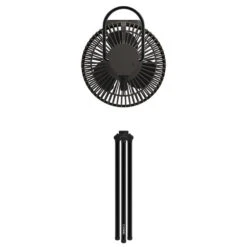 [Limited Edition] Black Claymore Fan V600+ With Pouch -Outdoor Gear Shop CLFN V610BK P 05