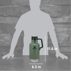Stanley Classic Vacuum Growler 2QT Hammertone Green -Outdoor Gear Shop ClassicVacuumGrowler2QT 04