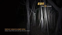Fenix E05 XP-E2 LED Flashlight -Outdoor Gear Shop E05 6 68163 26016.1443049304