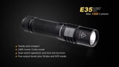 Fenix E35 XL-L2 UE LED Flashlight Black 2016 Version -Outdoor Gear Shop E35UE 3 E 02326.1452788929.1280.1280 02473.1495139128