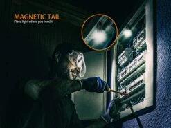 Fenix E18R XP-L Hi Led Flashlight Black 750 Lumen -Outdoor Gear Shop Fenix E18R EDC Flashlight magnetic tail