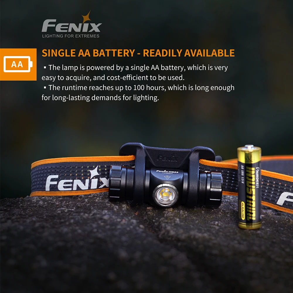 Fenix HM23 Headlamp - 240 Lumens 9 Fenix HM23 Headlamp - 240 Lumens - Image 7