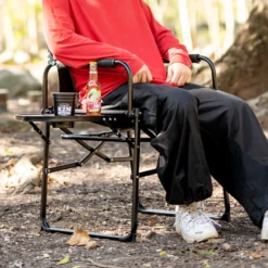 KZM Collapsible Chair With Table -Outdoor Gear Shop K20T1C010 6 600x600 f73d9e33 0528 47c0 8328 cd27334e87f6