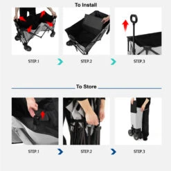 KZM Pelican Wagon -Outdoor Gear Shop K20T1C013 touseandstore