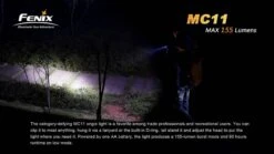 Fenix MC11 Anglelight Black Upgraded Version 155 Lumens -Outdoor Gear Shop MC11 2 34871 64017.1443047020
