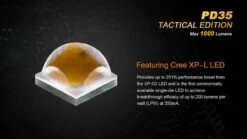 Fenix PD35 TAC Tactical Edition Flashlight 1000 Lumen -Outdoor Gear Shop PD35TAC 4 11154 93281.1443049951.1280.1280 63433.1496251432