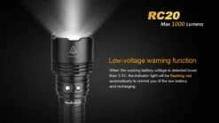 Fenix RC20 XM-L2 U2 Rechargable LED -Outdoor Gear Shop RC20 12 37213.1443026304.1280.1280 59337.1495815302