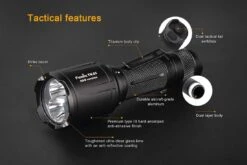 Fenix TK25 LED Flashlight RB Version Black -Outdoor Gear Shop TK25RB Hunting Flashlight features
