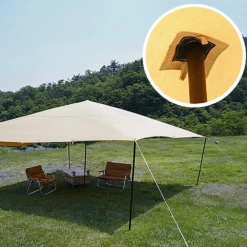 DoD Cheese Tarp M - Khaki -Outdoor Gear Shop TT10 739 KH 7