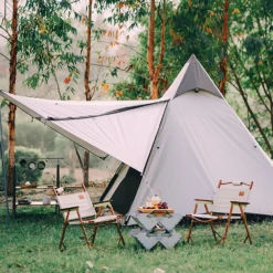 Vidalido 3 - 4 Person Automatic Teepee Tent 17 Vidalido 3 - 4 Person Automatic Teepee Tent -Outdoor Gear Shop TV 063 TAN 4