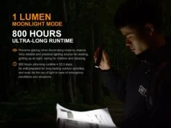 Fenix UC35 V2.0 XP-L HI V3 USB Rechargeable LED Flashlight -Outdoor Gear Shop UC35 V2 flashlight Moonlight