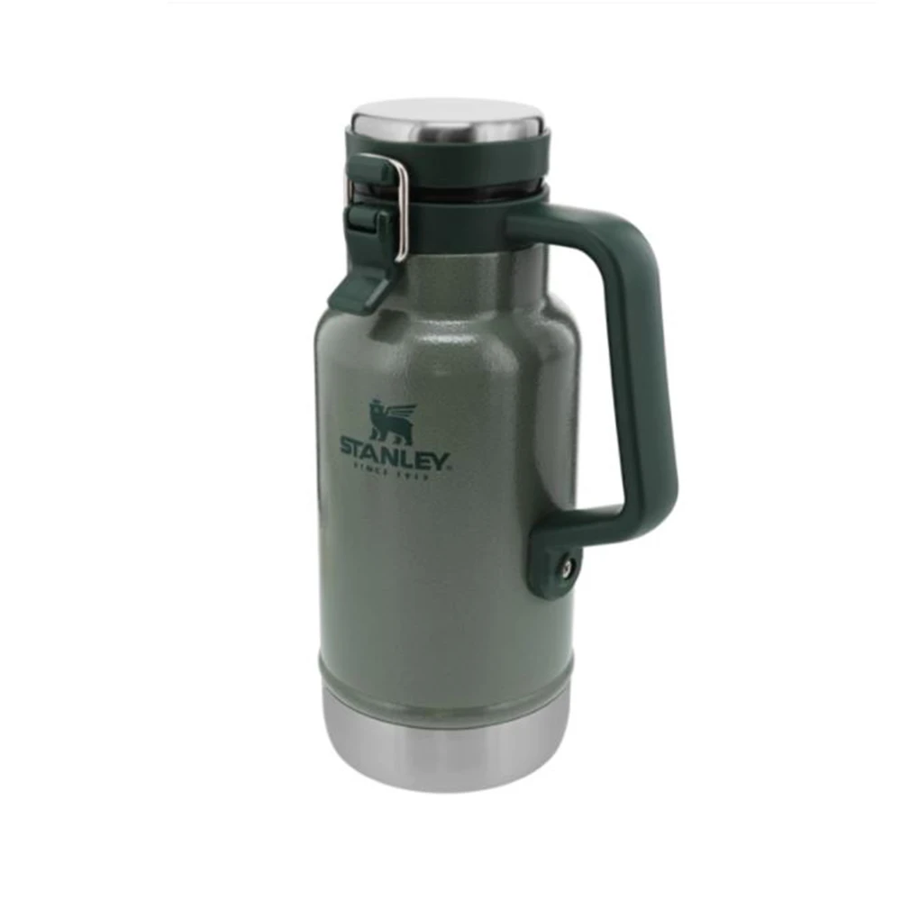 Stanley 32oz Classic Stainless Steel Vacuum Growler (Green) 4 Stanley 32oz Classic Stainless Steel Vacuum Growler (Green) - Image 2