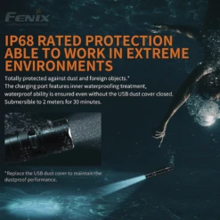 [Special Bundle 2 For 1] Fenix PD36R Rechargeable Flashlight + (Free) E01 V2.0 -Outdoor Gear Shop pd36r e01 v2.0 06 1