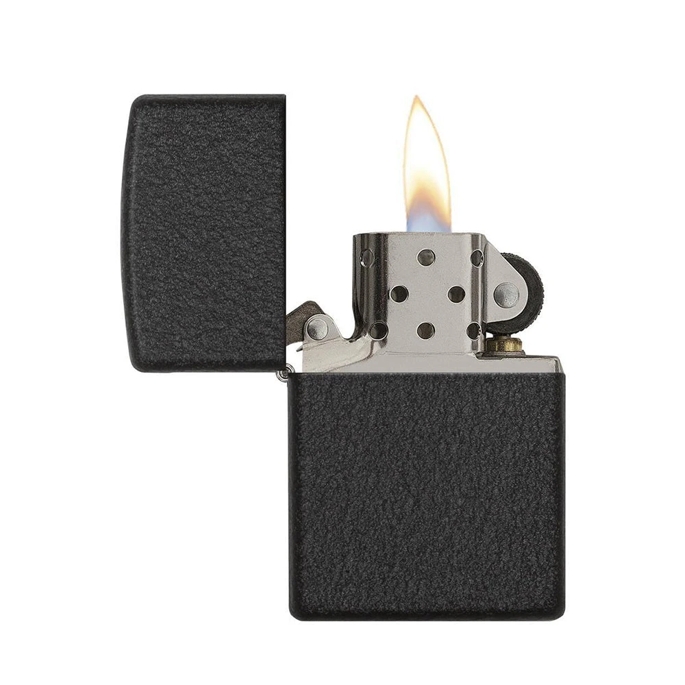 Zippo 236 Classic Black Crackle™ - Refillable Windproof Lighter 4 Zippo 236 Classic Black Crackle™ - Refillable Windproof Lighter - Image 2