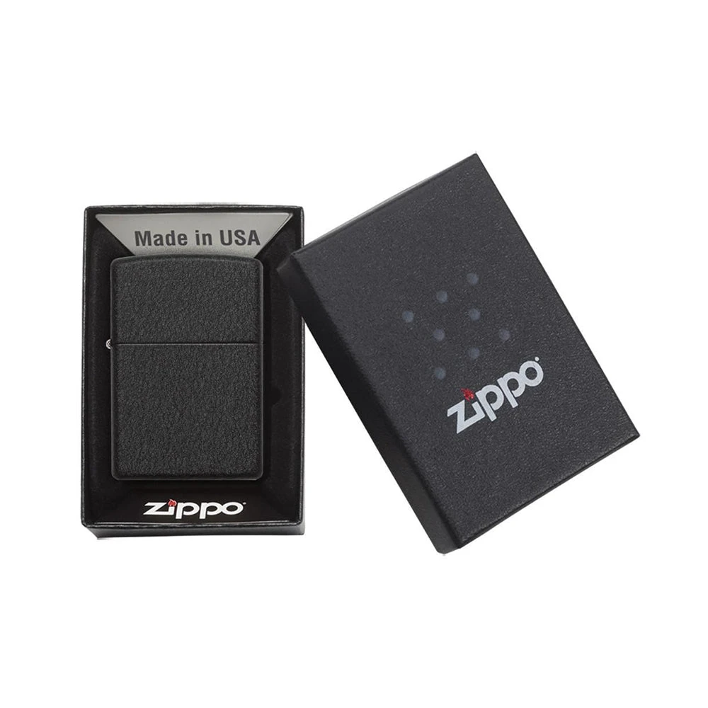 Zippo 236 Classic Black Crackle™ - Refillable Windproof Lighter 6 Zippo 236 Classic Black Crackle™ - Refillable Windproof Lighter - Image 4