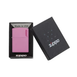 Zippo 238ZL Pink Matte With Zippo Logo - Refillable Windproof Lighter -Outdoor Gear Shop zippo 238zl 3